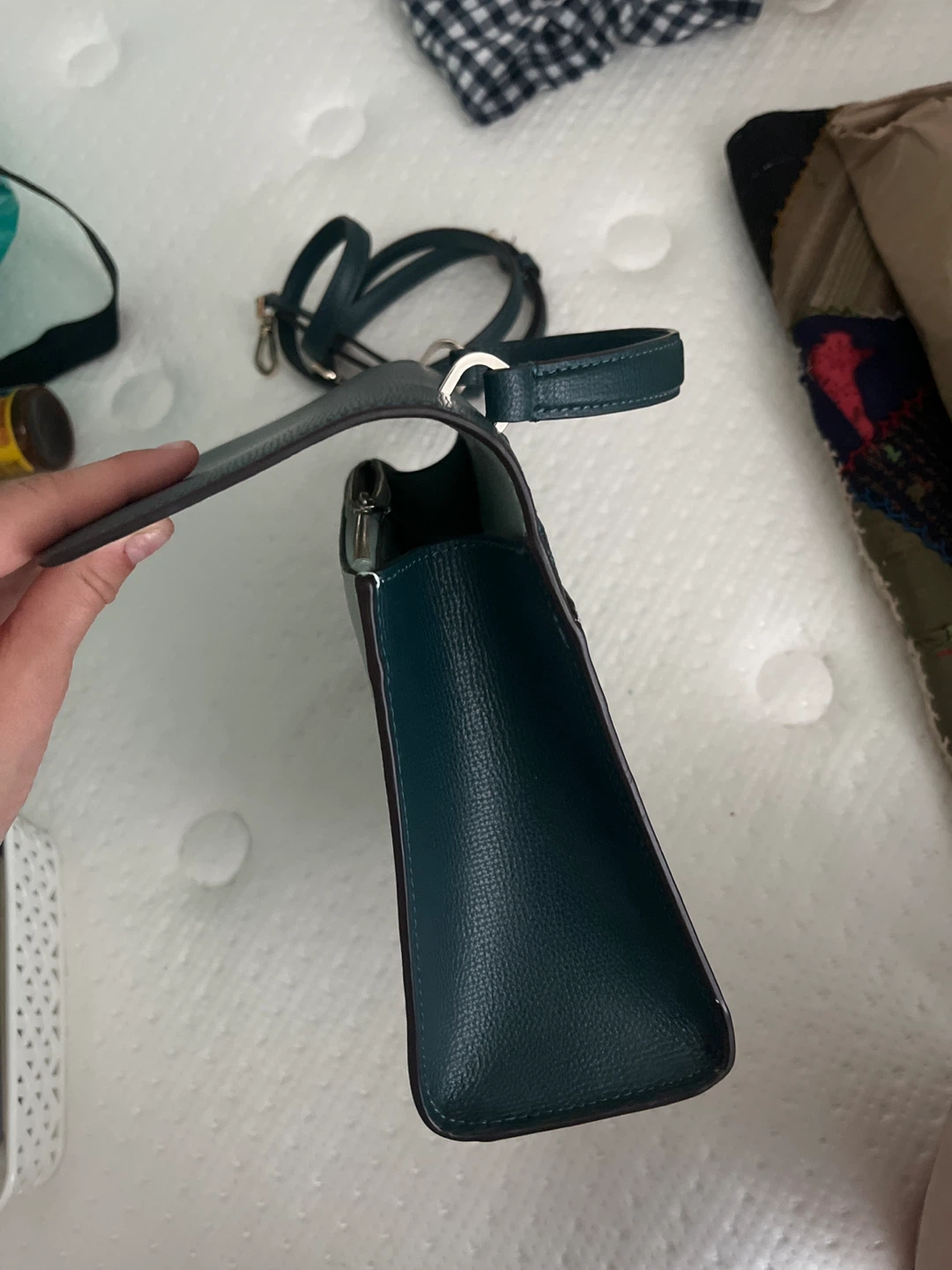 Kate Spade New York Teal & Mint Colorblock Satchel Bag - photo 3