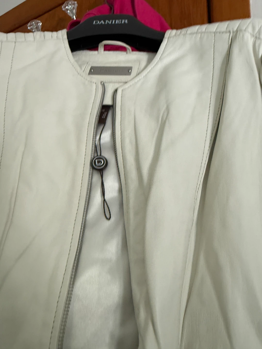 White Leather Jacket