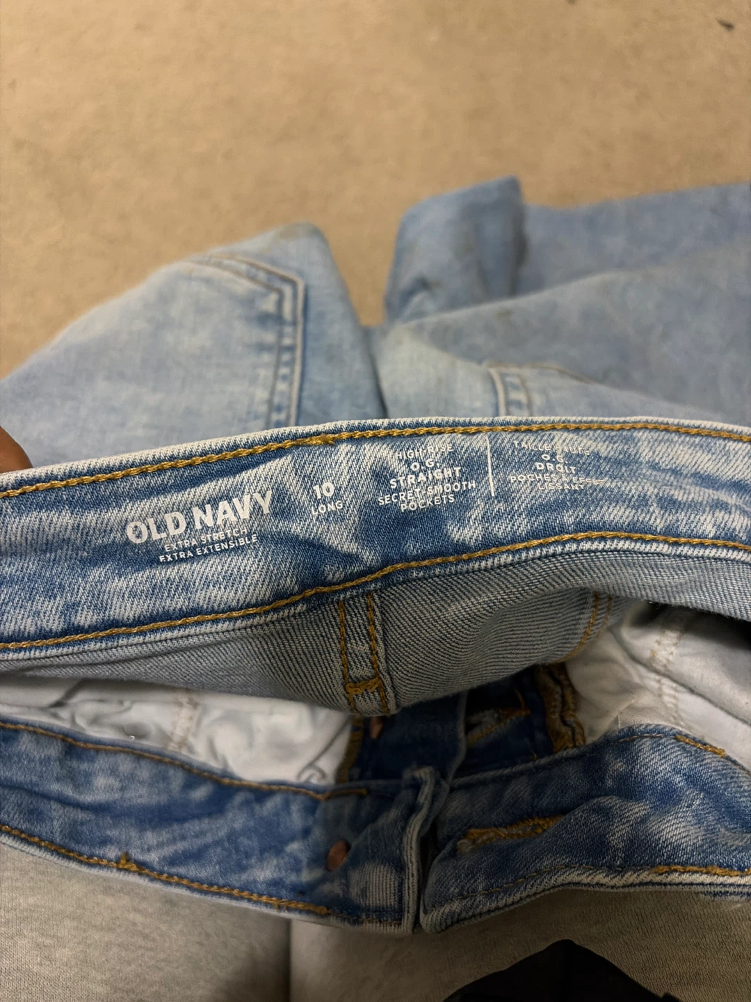 Old Navy High Rise Straight Jeans - photo 2