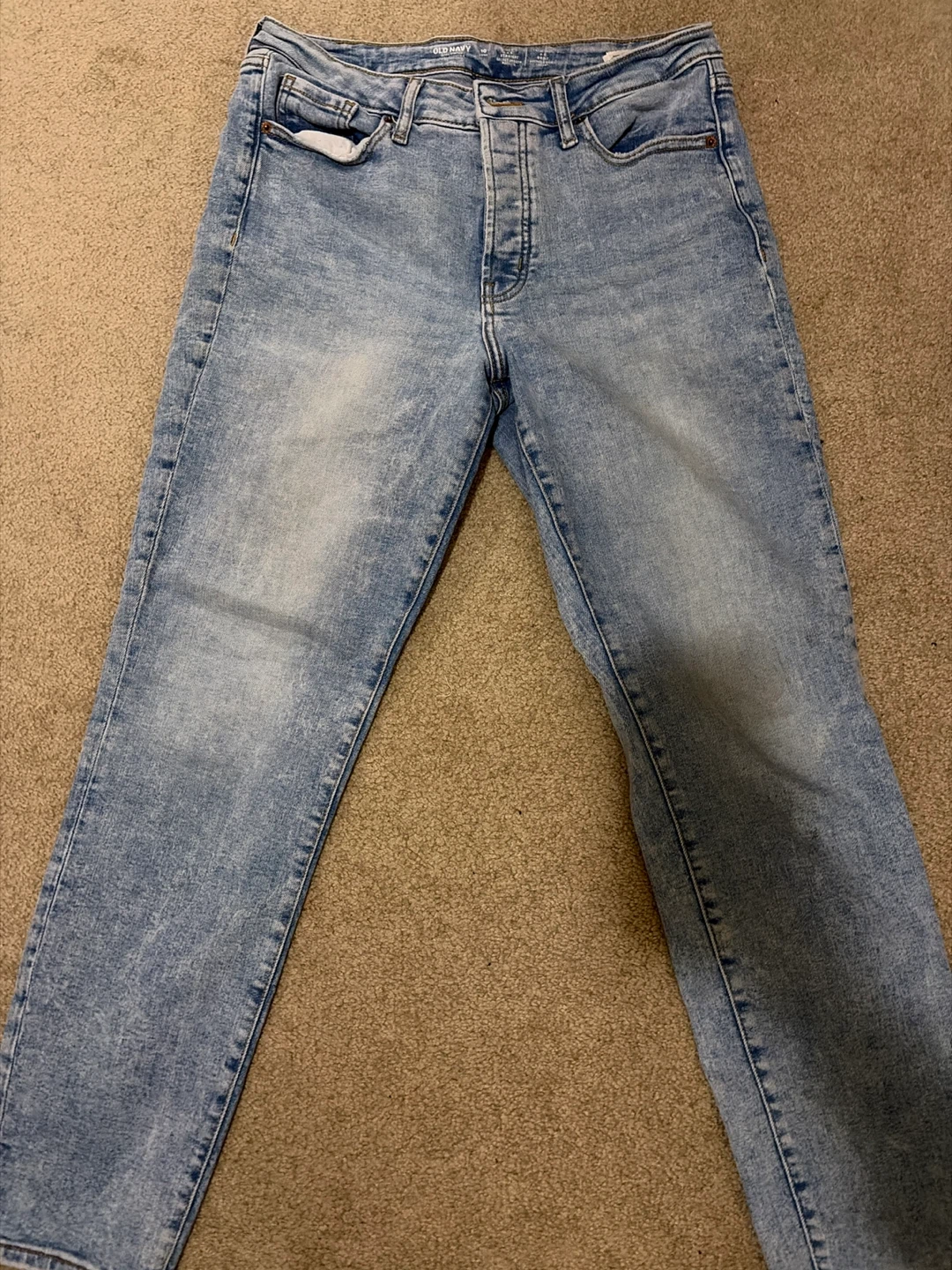 Old Navy High Rise Straight Jeans
