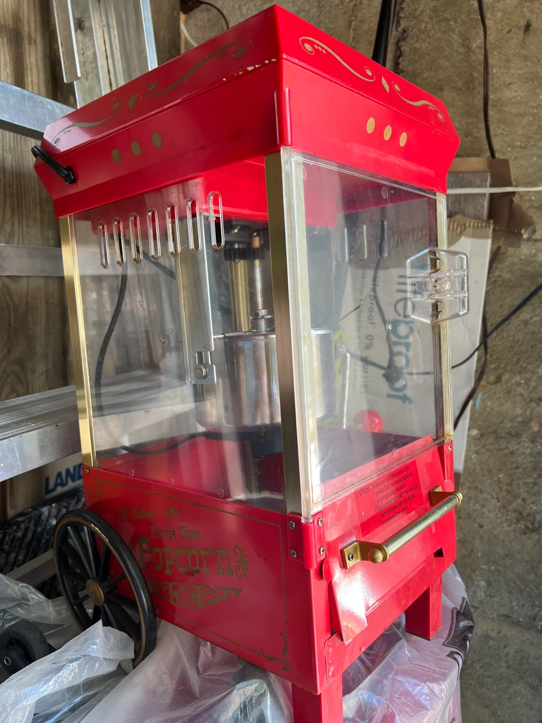 The Movie Time Popcorn Machine