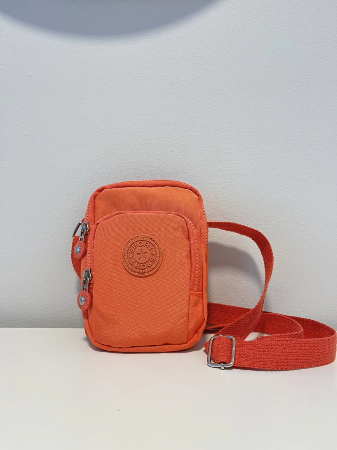 Orange Crossbody Bag