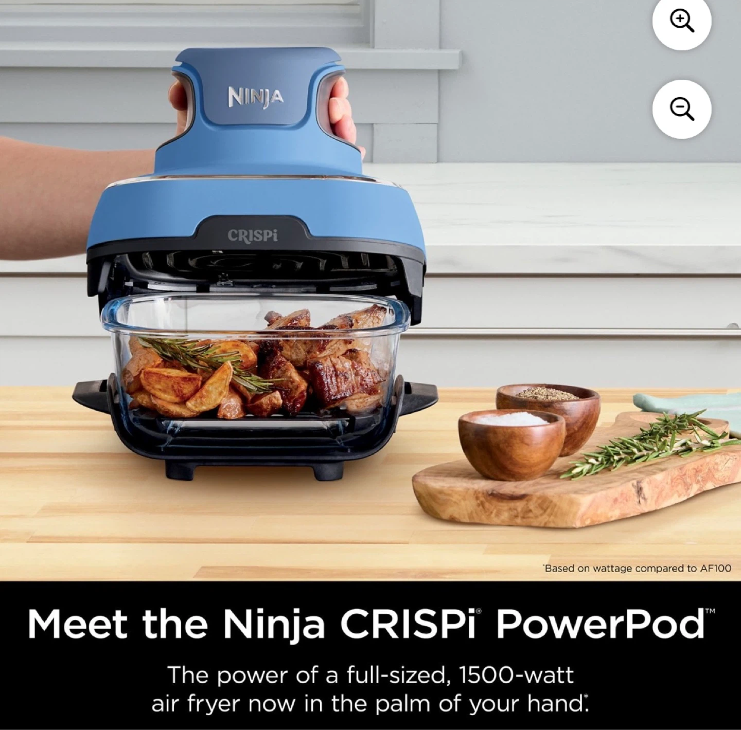 Ninja Crispi Air Fryer-Portable Glass Cooking System - photo 5