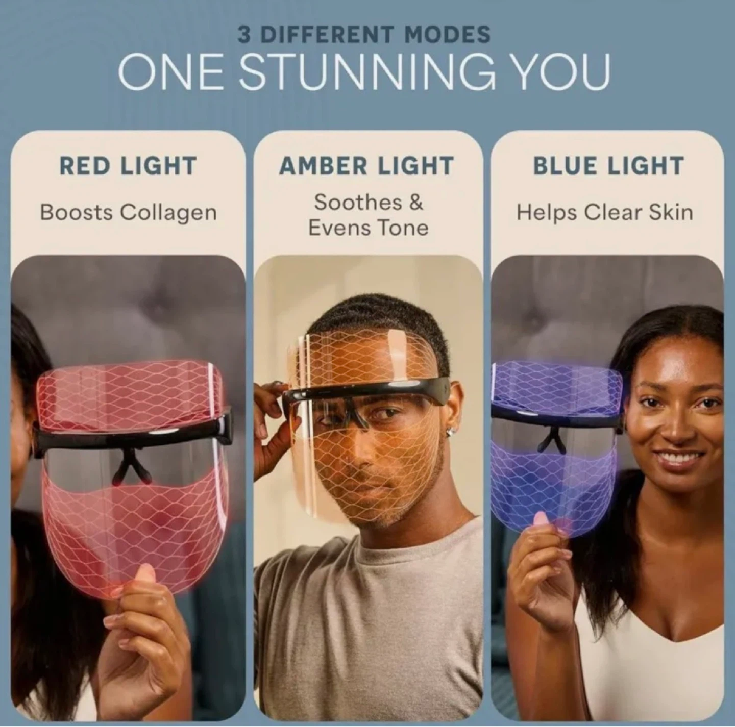 Lifepro Vizacure LED Light Therapy Mask - photo 2