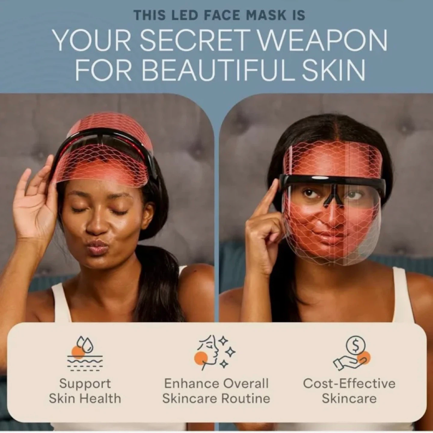 Lifepro Vizacure LED Light Therapy Mask