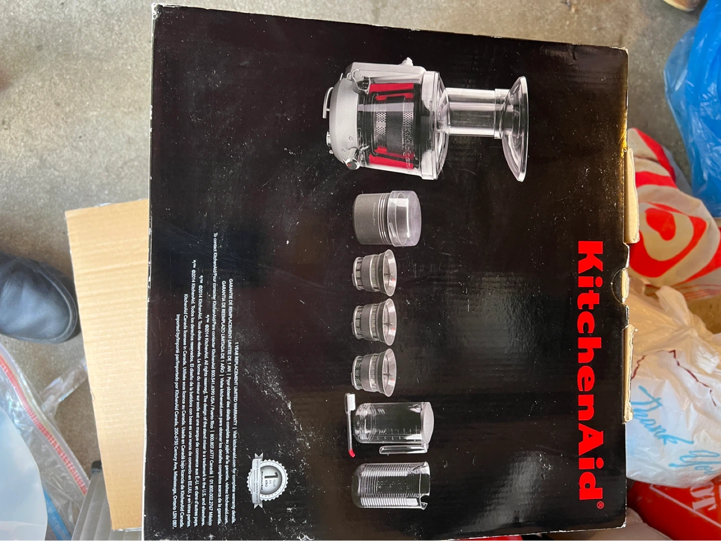 KitchenAid Juicer and Sauce Attachment for Stand Mixer - photo 2