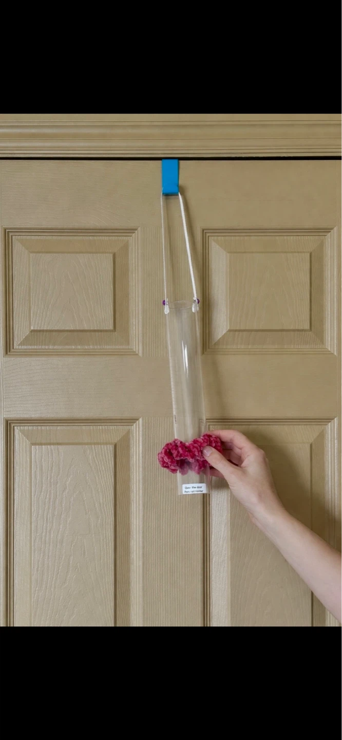 Over the Door Ponytail Holder Organizer - photo 2