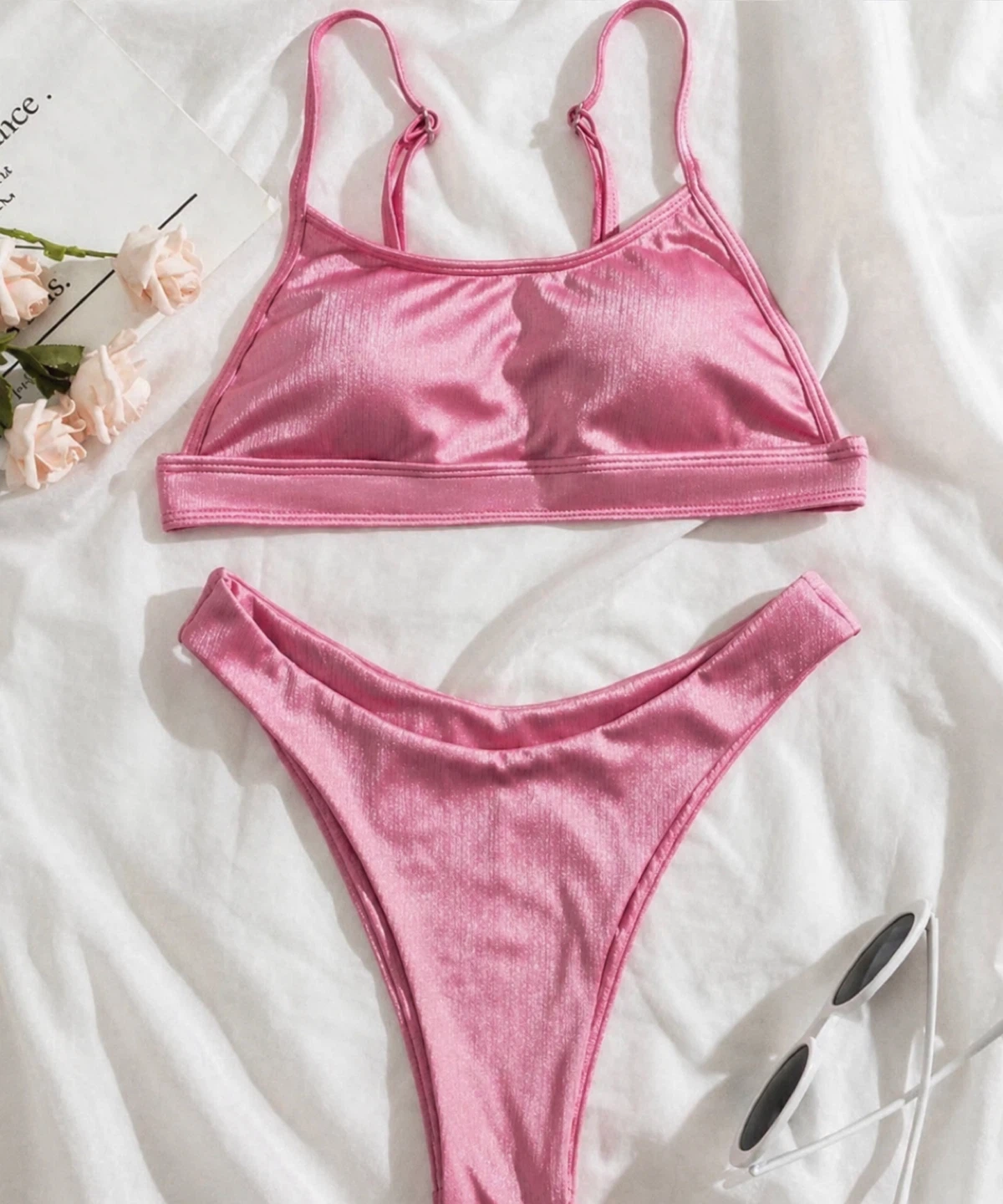 Brand new pink bikini size medium
