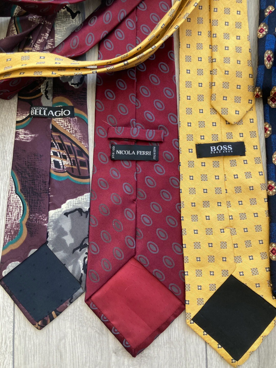 Assorted Men's Ties - Bellagio, Nicola Ferri, BOSS, Dormeuil - photo 2