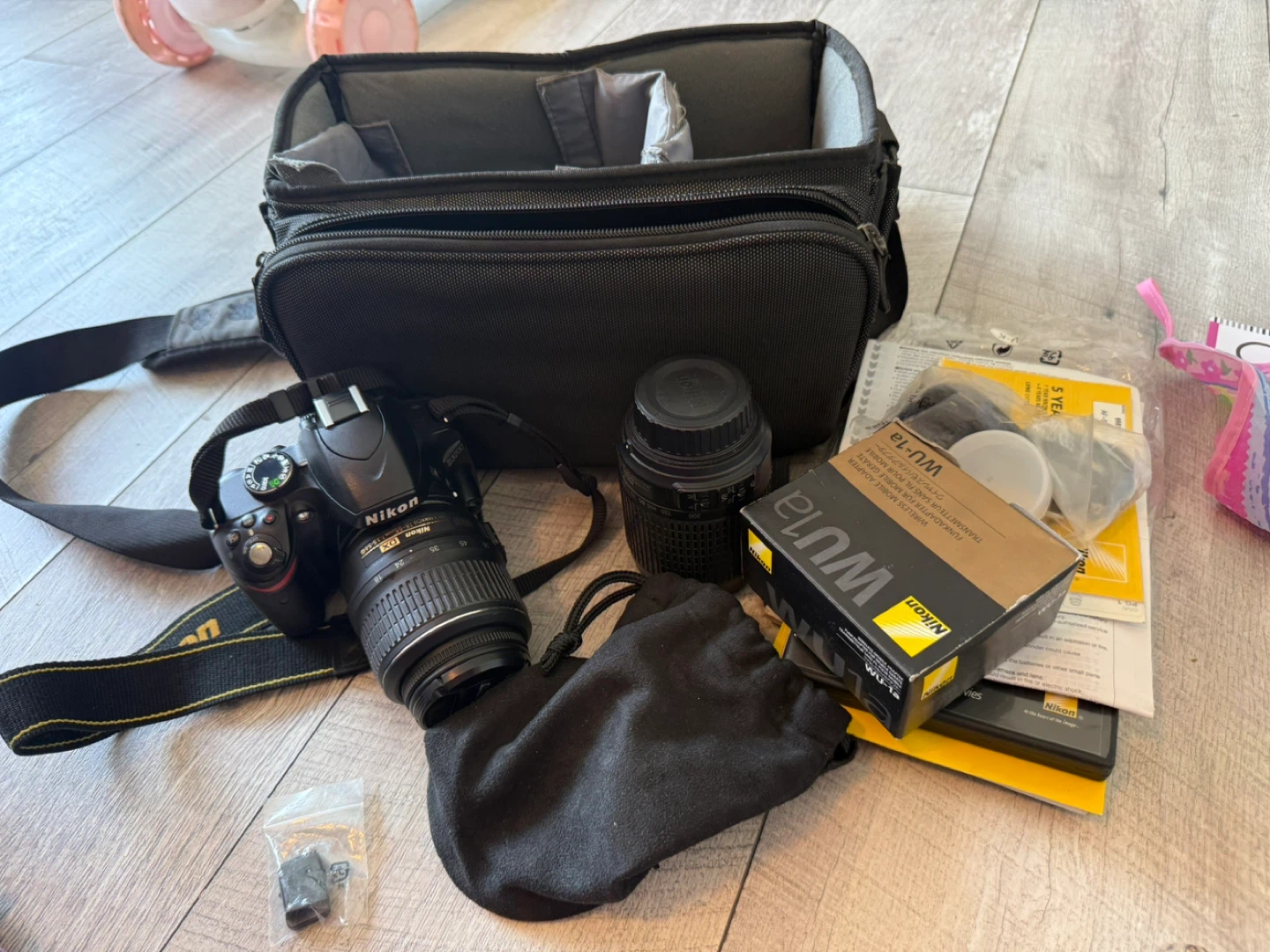 Nikon D3200 Digital Camera with 18-55mm Lens and Bag - photo 3