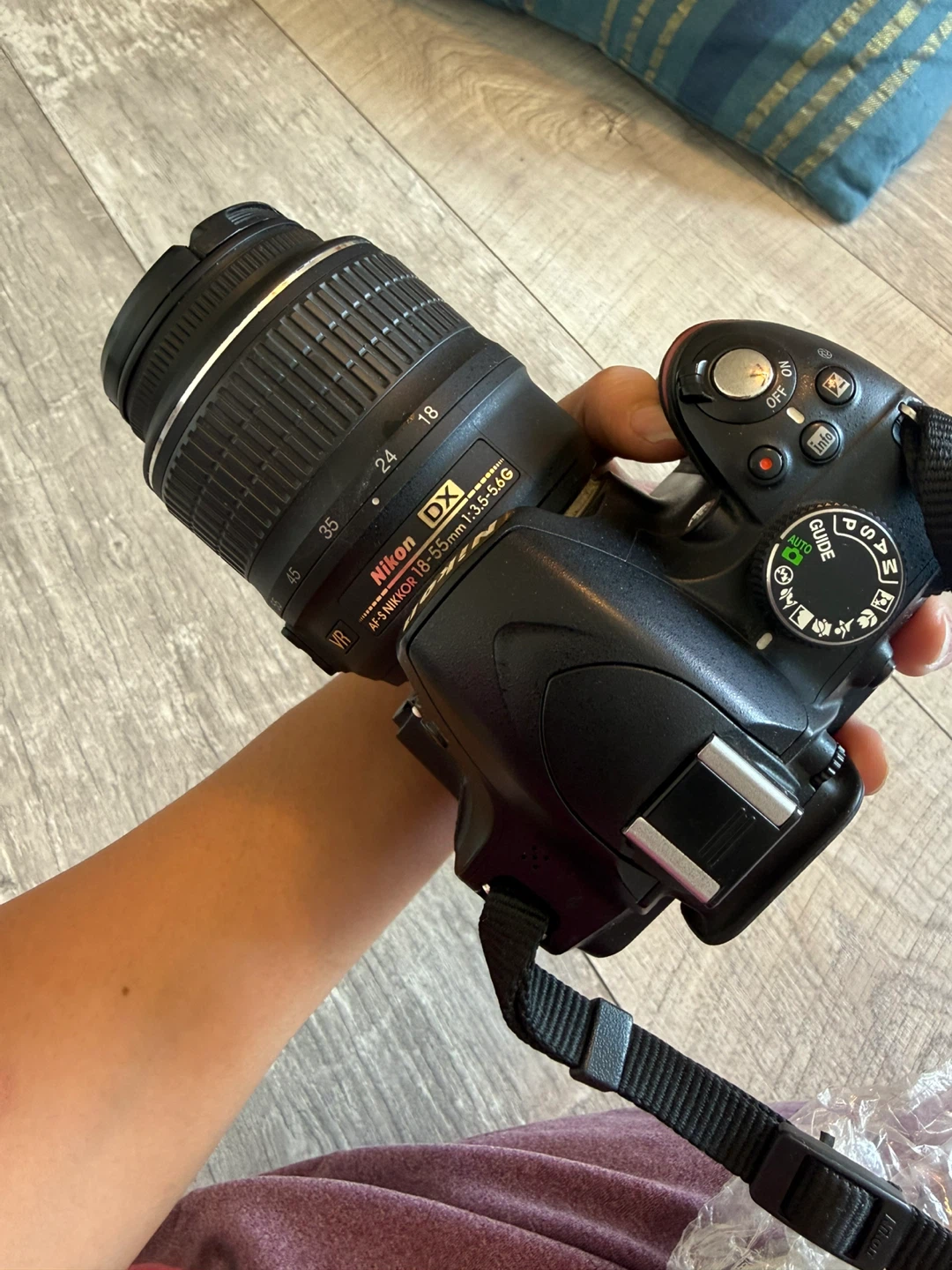 Nikon D3200 Digital Camera with 18-55mm Lens and Bag