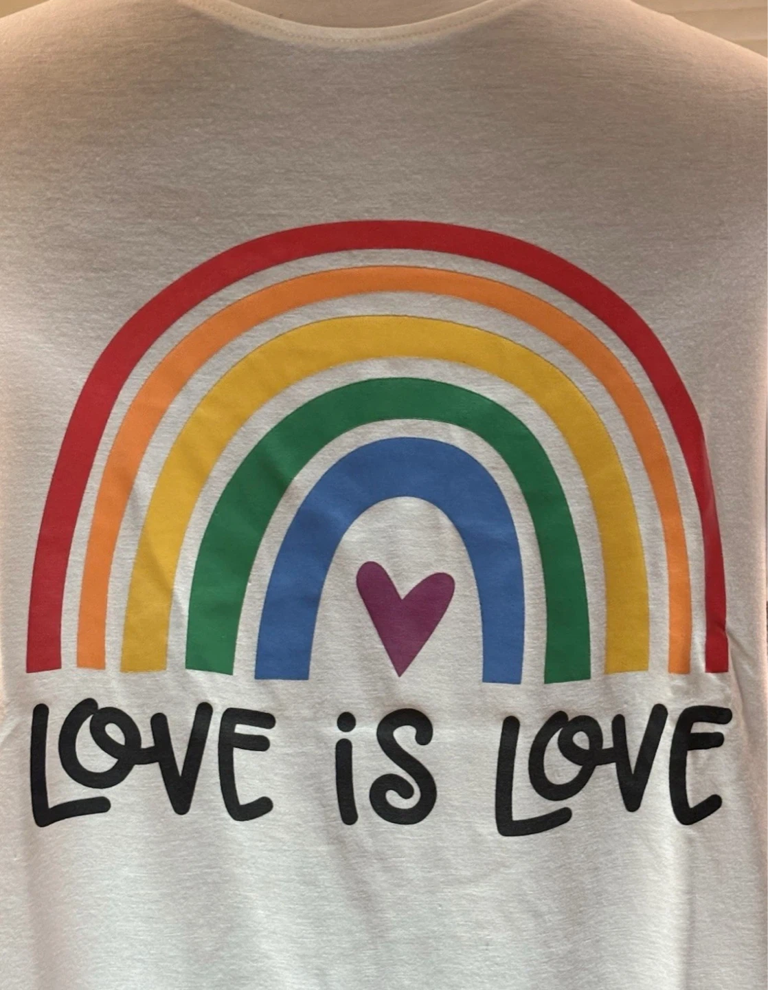 Rainbow Pride Shirt Size Large - photo 3