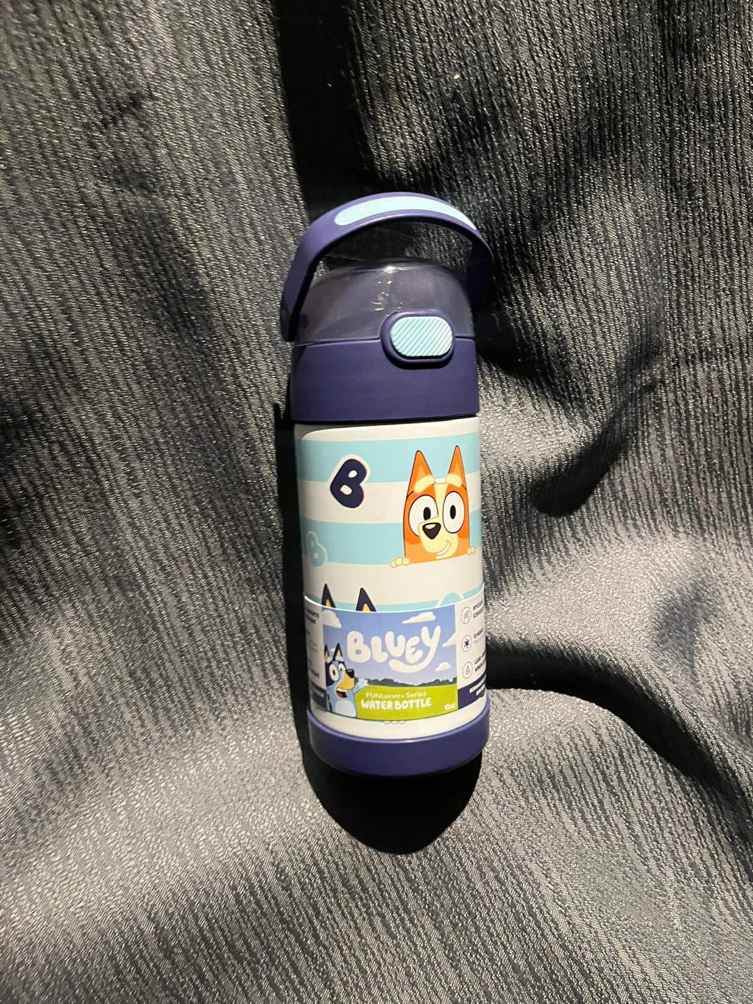 Bluey Kids Water Bottle with Straw