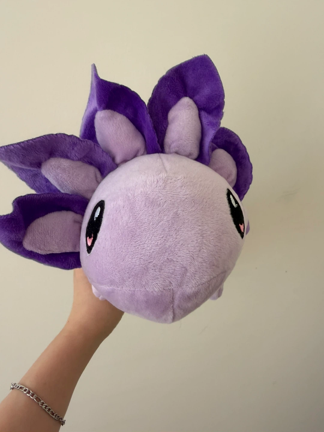 Purple axolotl plush - photo 2