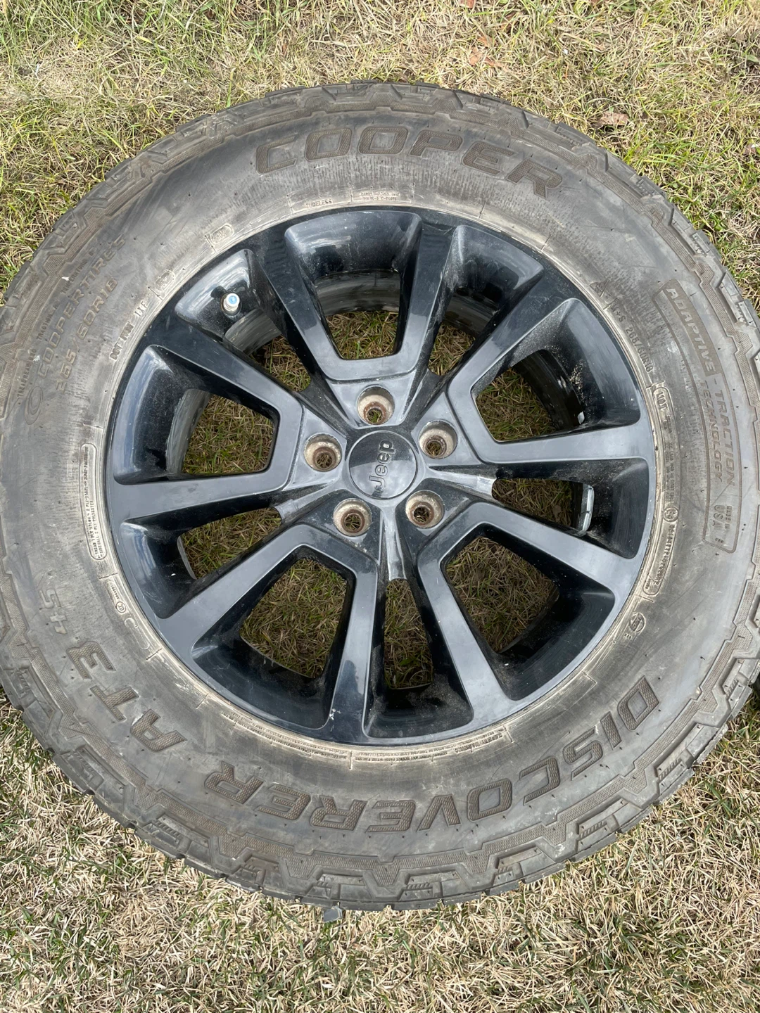 Jeep Cooper Discoverer AT3 Tire with Black Rim - photo 2