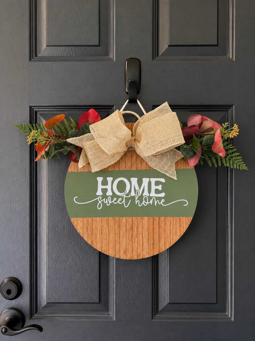 Welcome Round Sign - photo 2