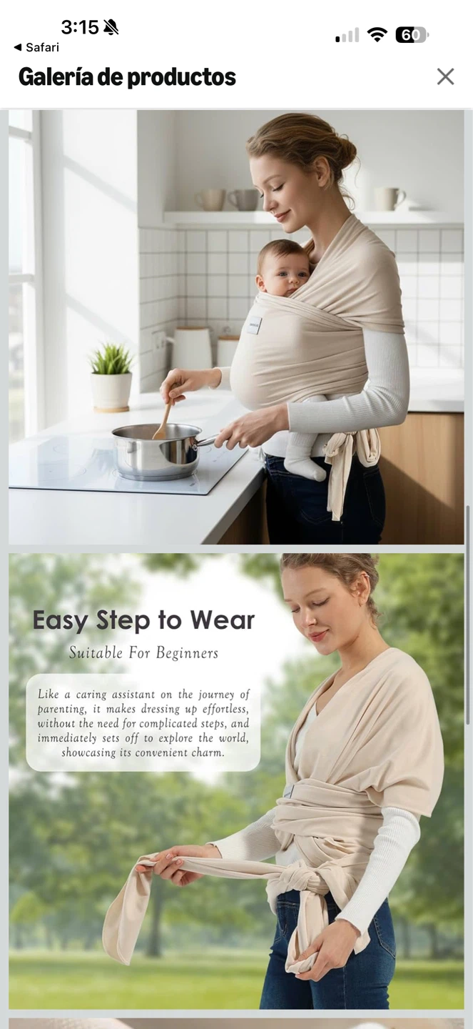 Misswisdom Baby Wrap Carrier