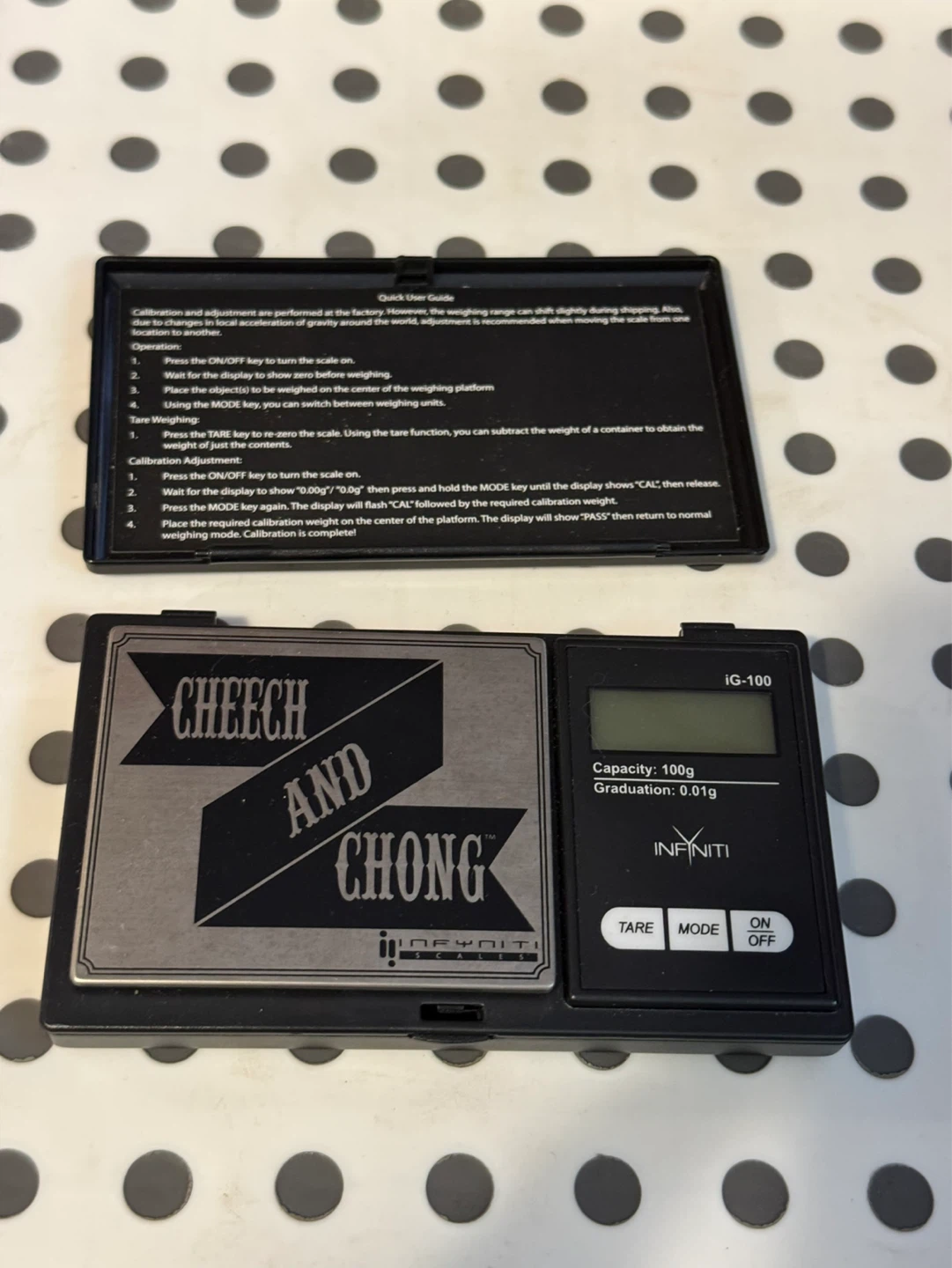 Cheech & Chong IG-100 Digital Scale - photo 2