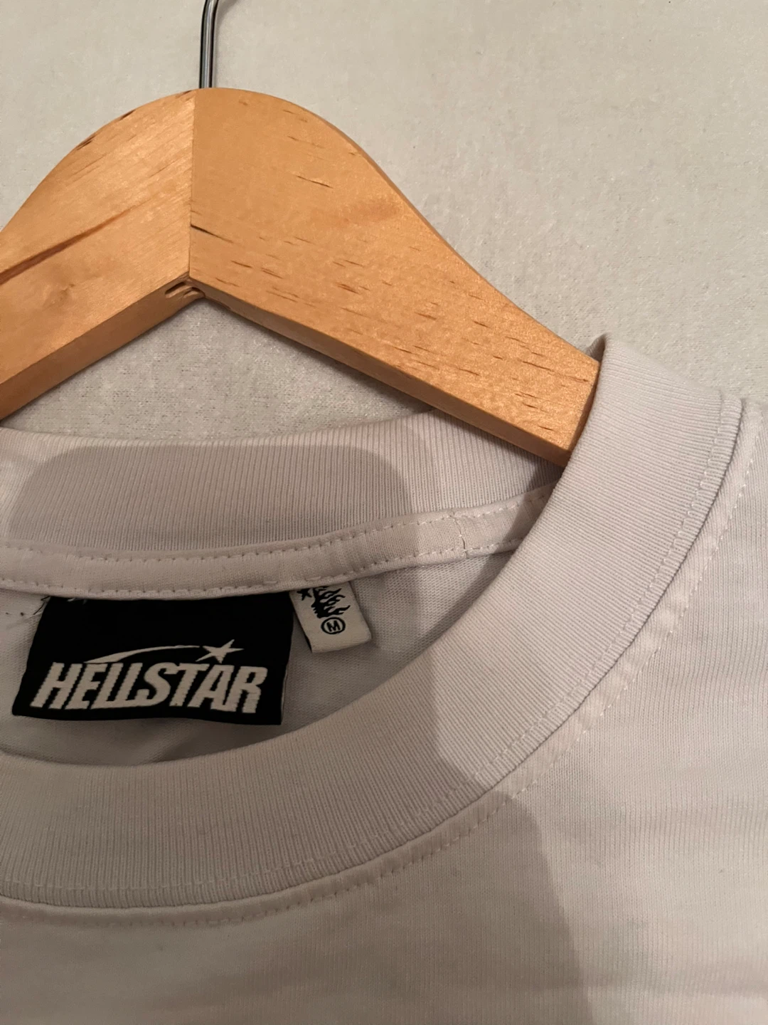 Hellstar White T-Shirt - Size Medium - photo 2