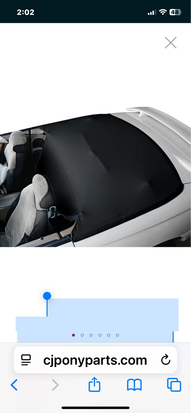 Convertible top cover - photo 5