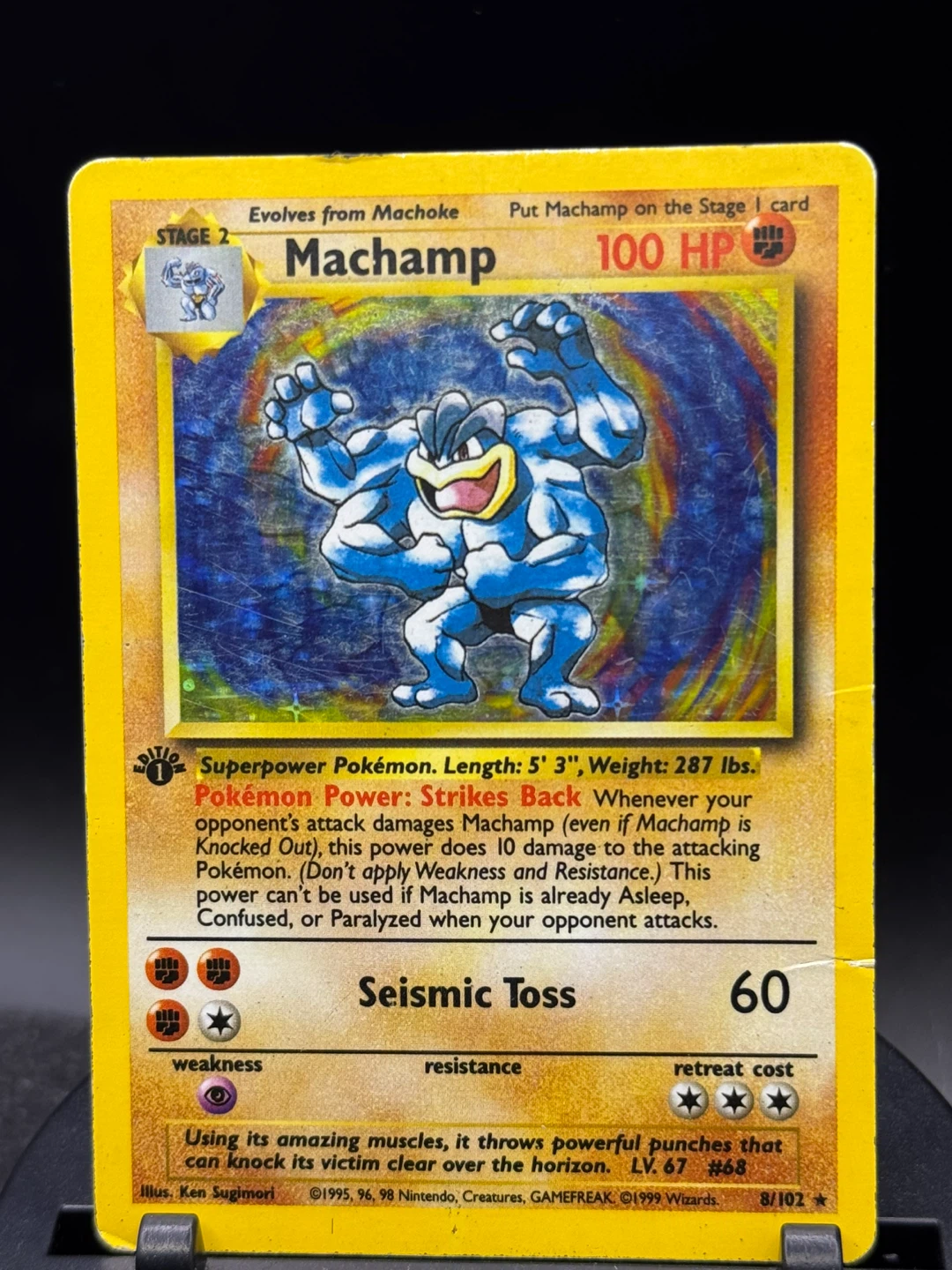 Gengar, Machamp, Blastoise Pokémon Trading Cards