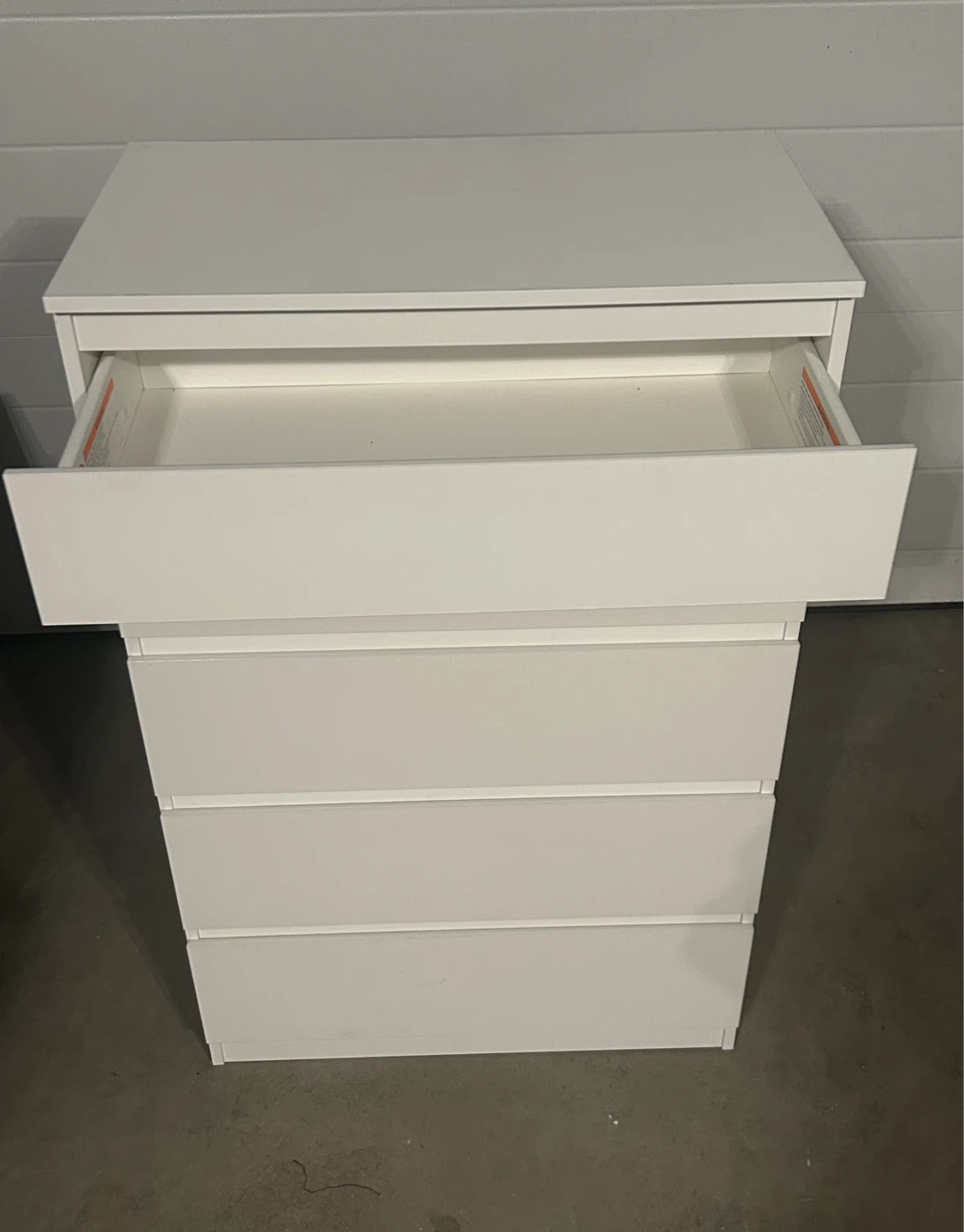 IKEA KULLEN white dresser 5 drawers - photo 2