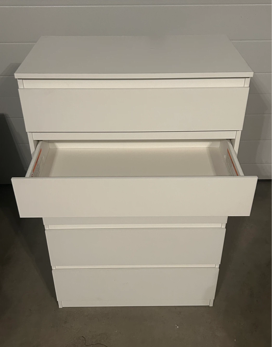IKEA KULLEN white dresser 5 drawers - photo 3