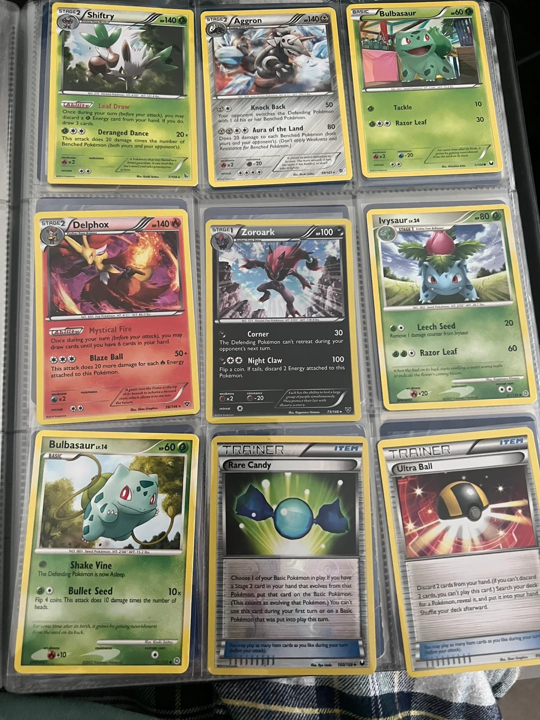 Pokémon Trading Cards - Various Pokémon
