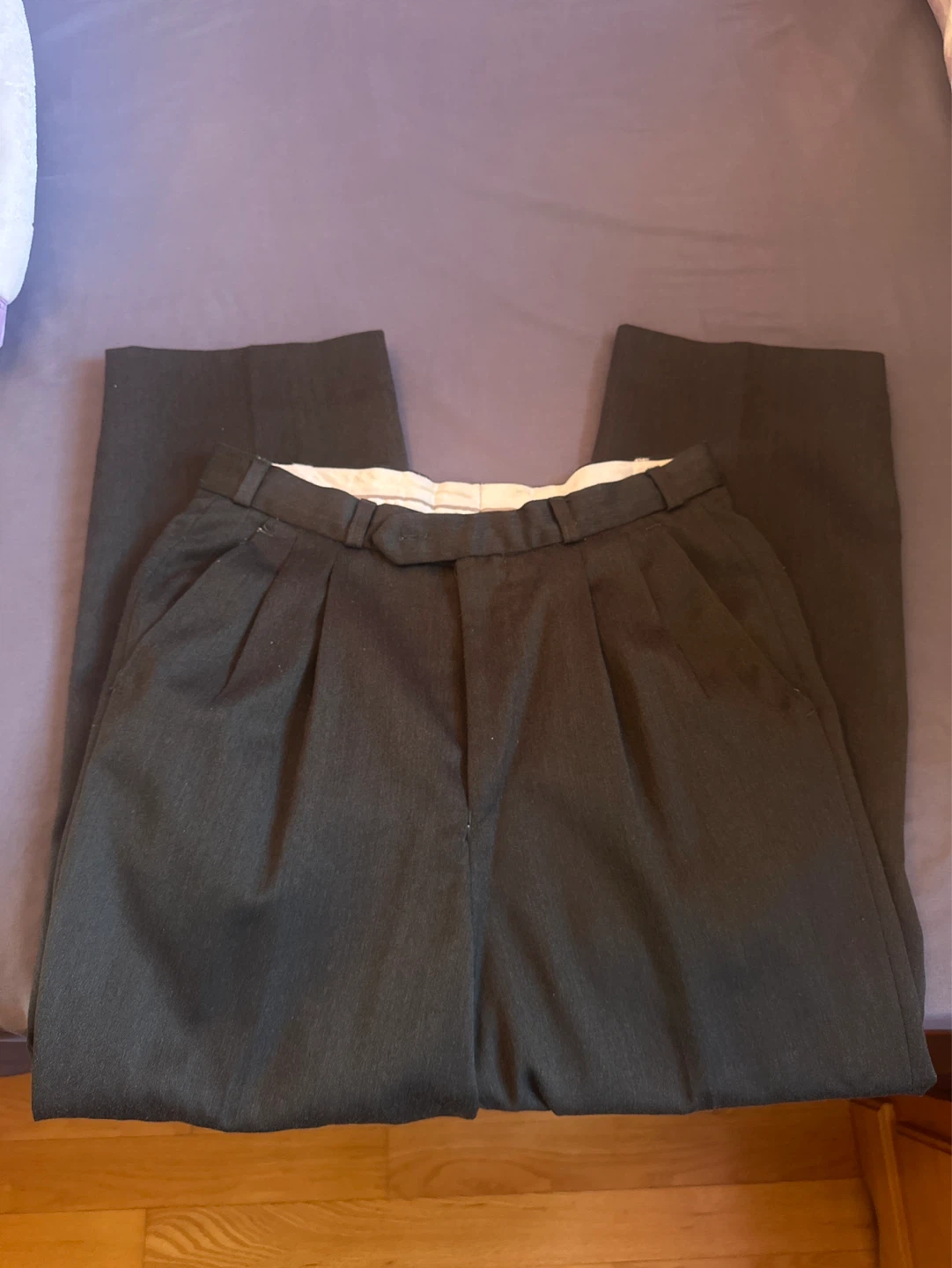 Mens Woolblend Dress Pants Size 32x28”