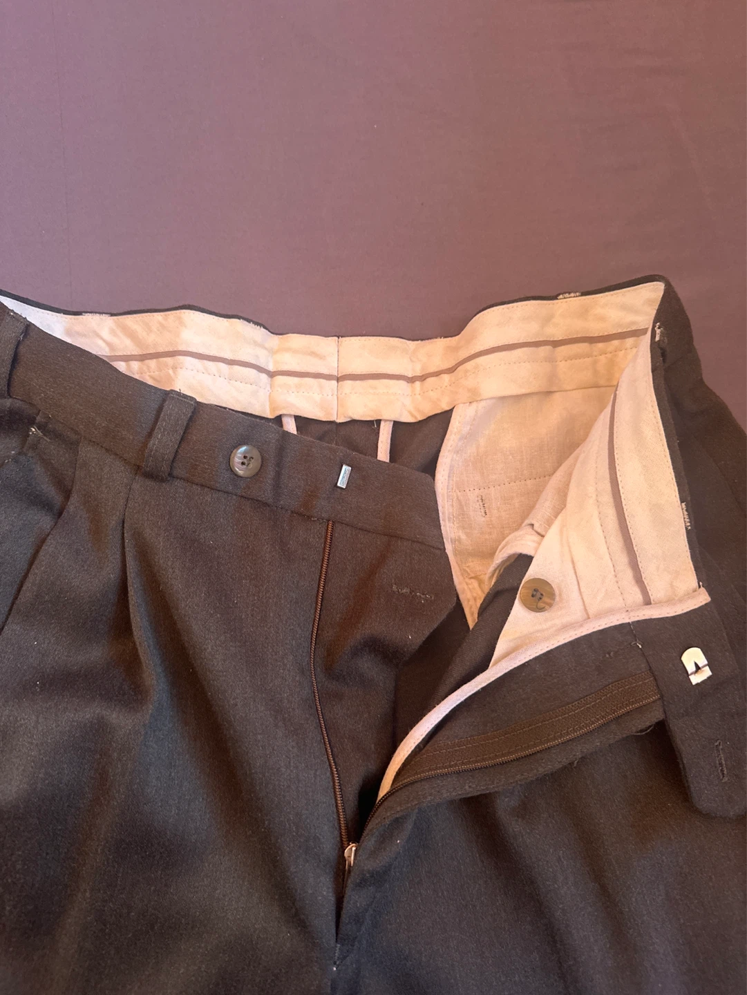 Mens Woolblend Dress Pants Size 32x28” - photo 3