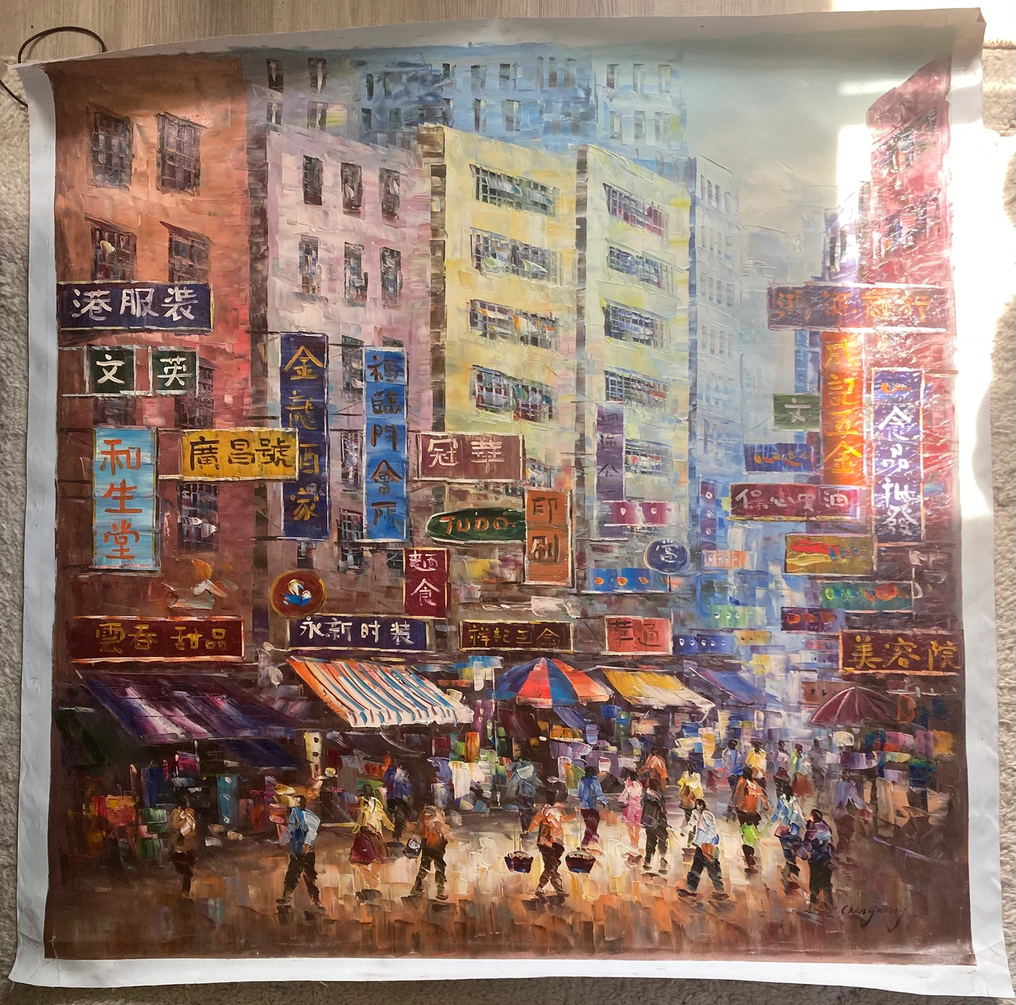 Oil painting