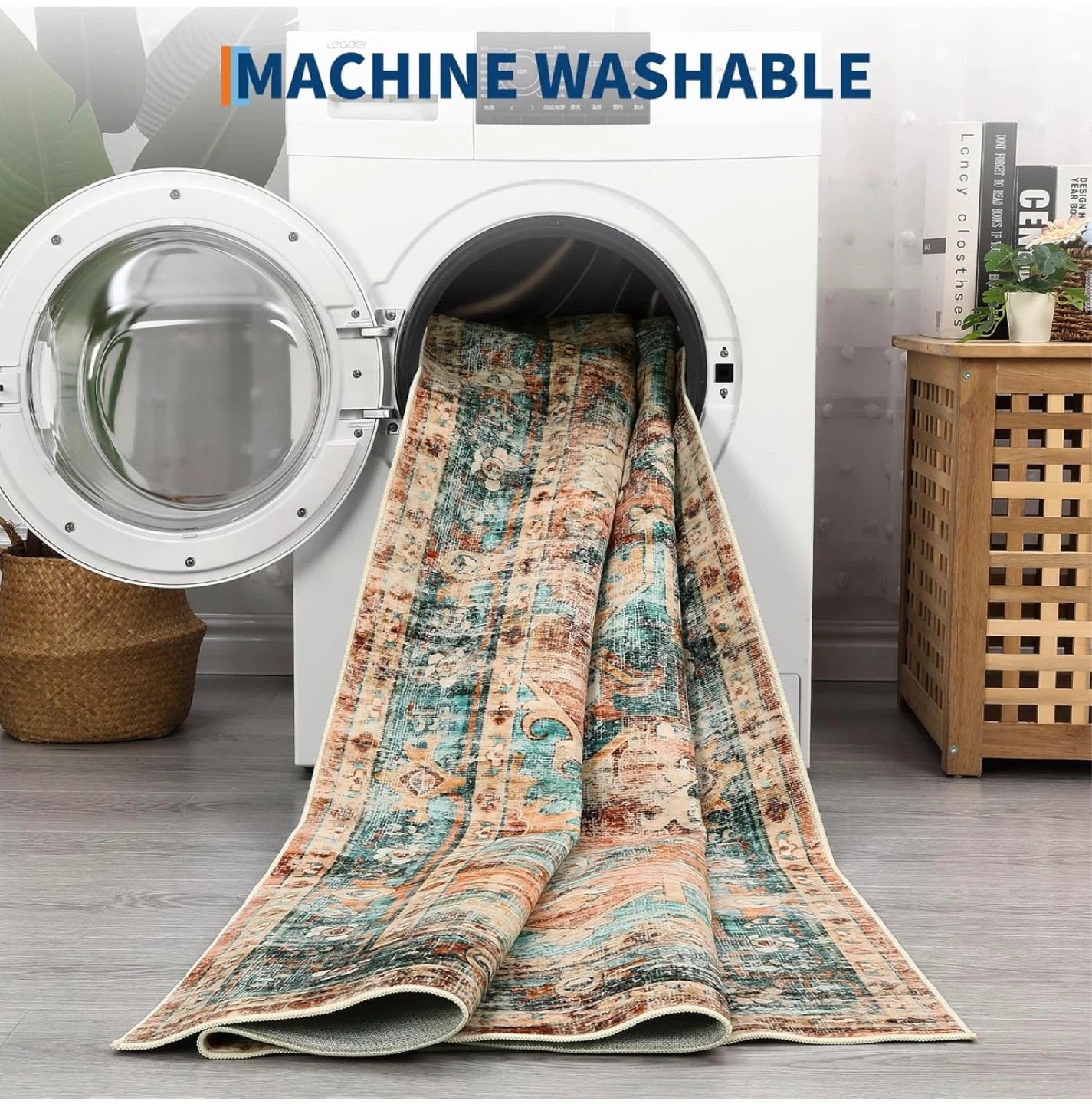 Machine Washable Area Rug with Soft Surface - photo 4