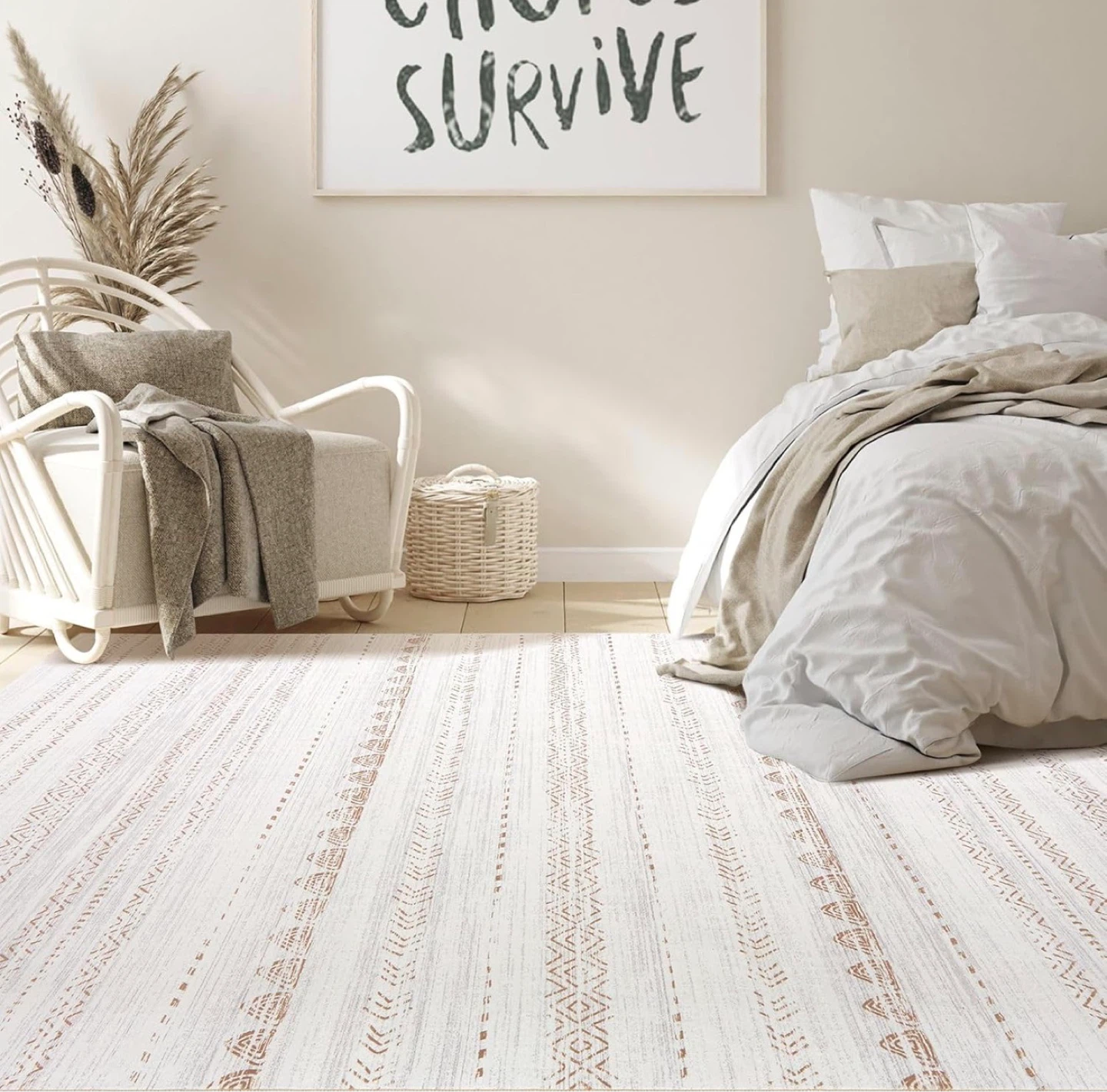 Boho Geometric Area Rug - photo 3