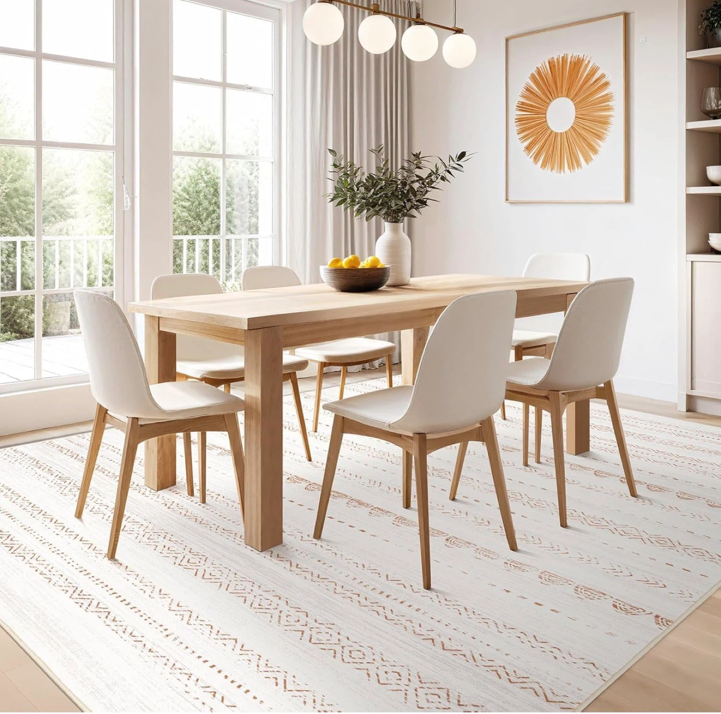 Boho Geometric Area Rug - photo 4