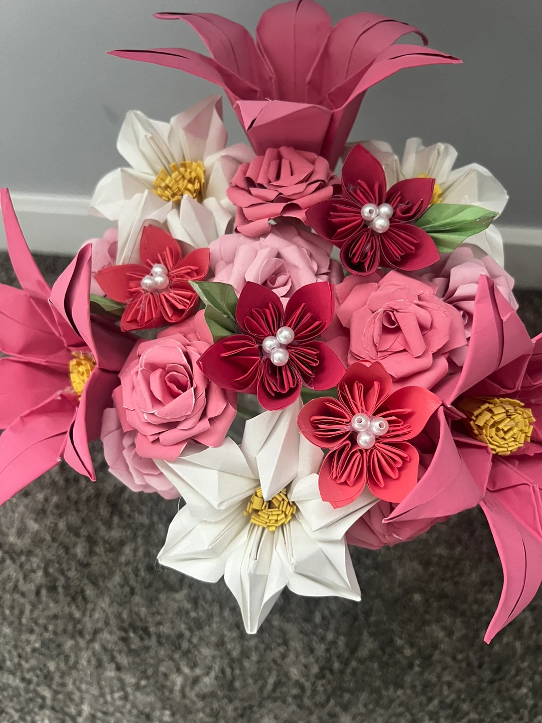 Origami Flower Bouquet - photo 3