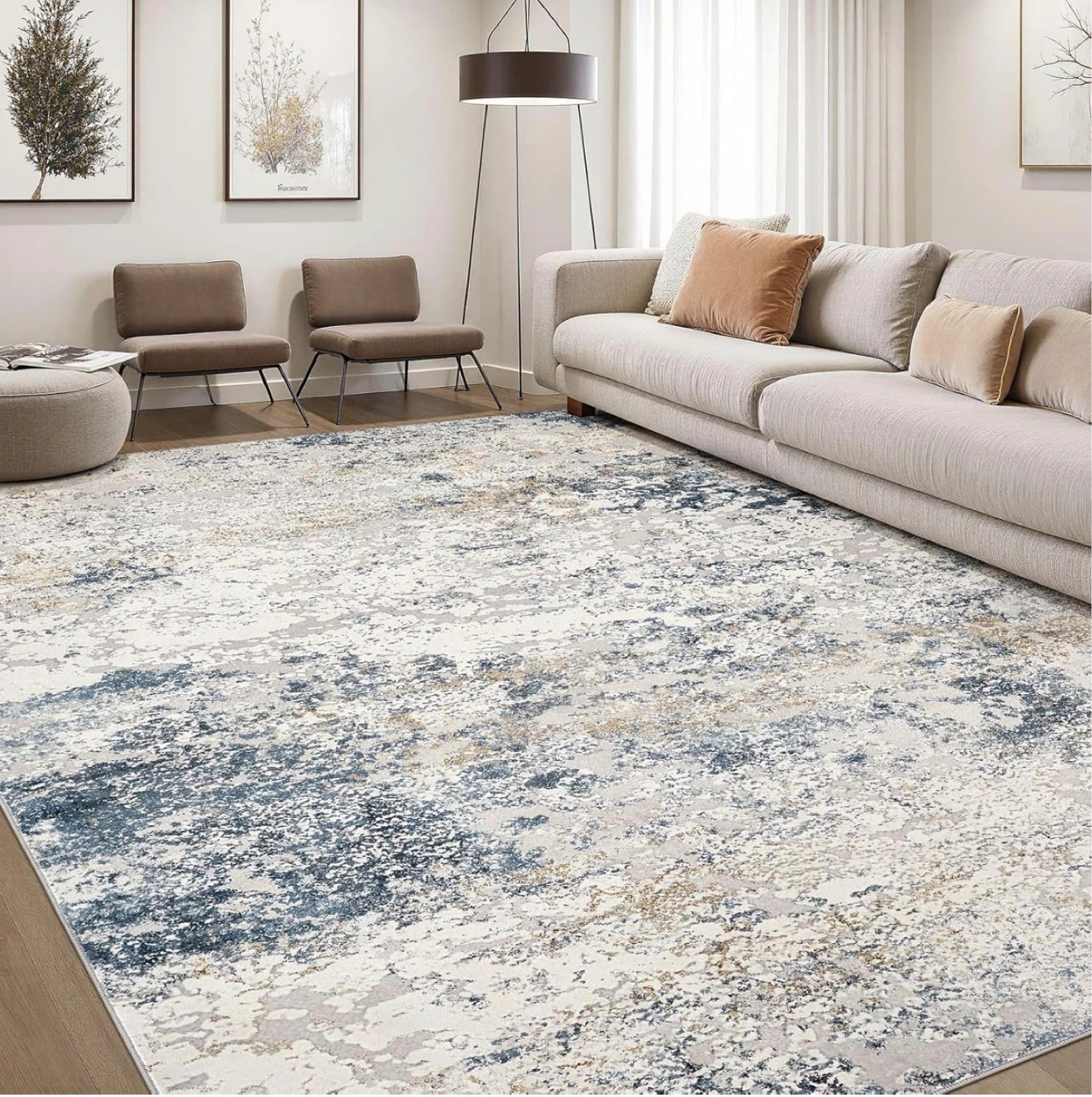 Abstract Pattern Area Rug