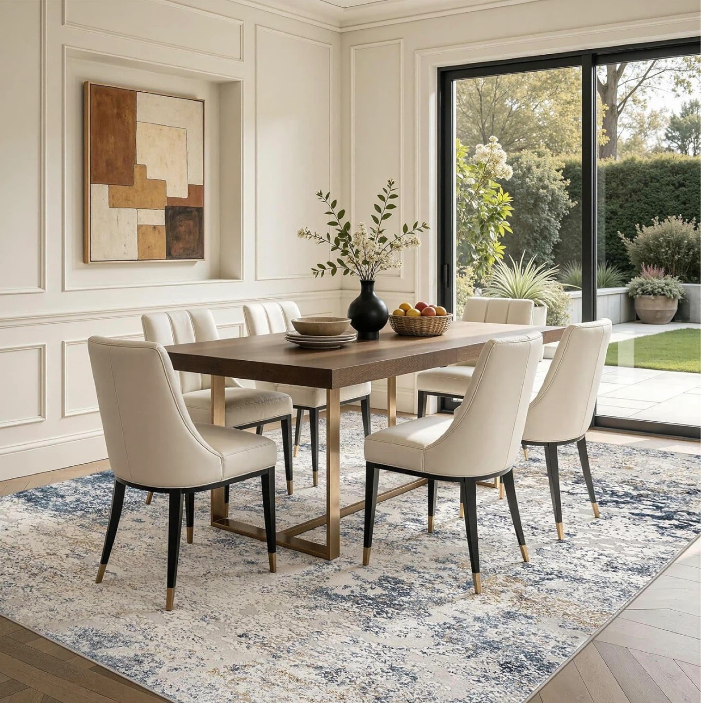 Abstract Pattern Area Rug - photo 3