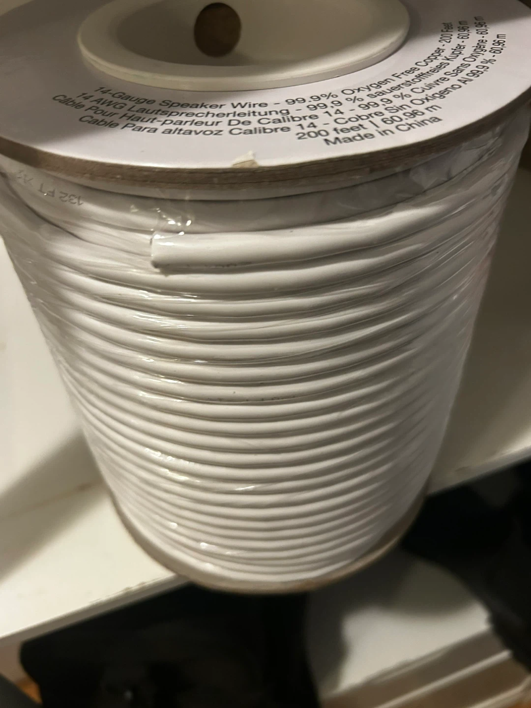Amazon Basics 14-Gauge Speaker Wire - 200 ft - photo 2