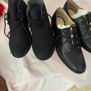 Black Carmen Ankle Boots and Chuka Boots