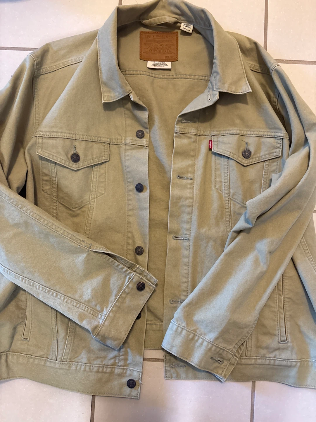 Levi’s Green Denim Jacket (Unisex)