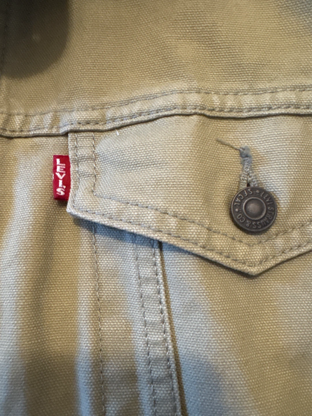 Levi’s Green Denim Jacket (Unisex) - photo 3
