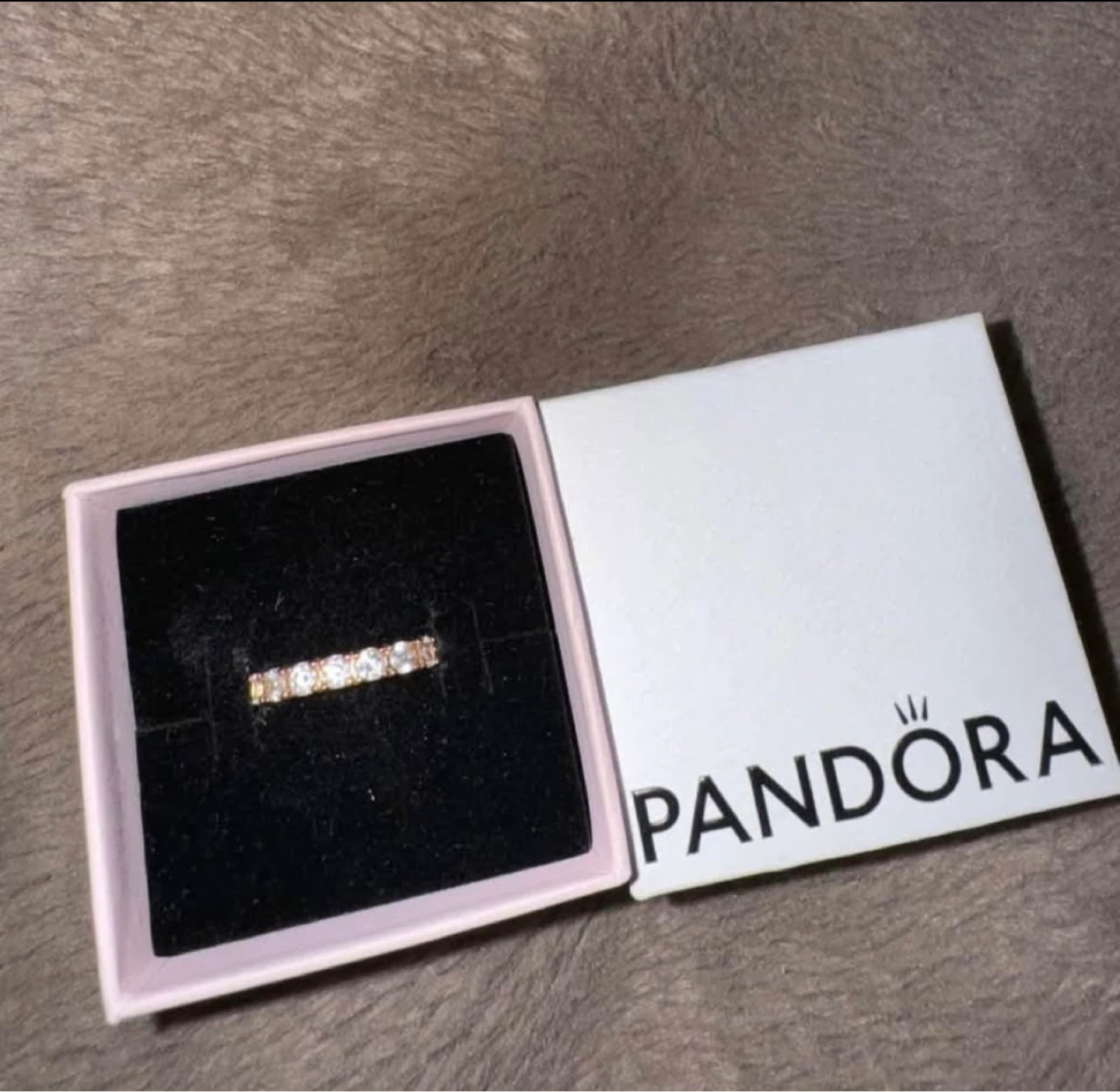 Pandora Sparkling Row Eternity Ring