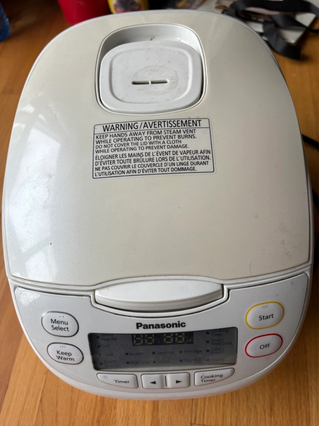 Panasonic SR-CN108 Electronic Rice Cooker