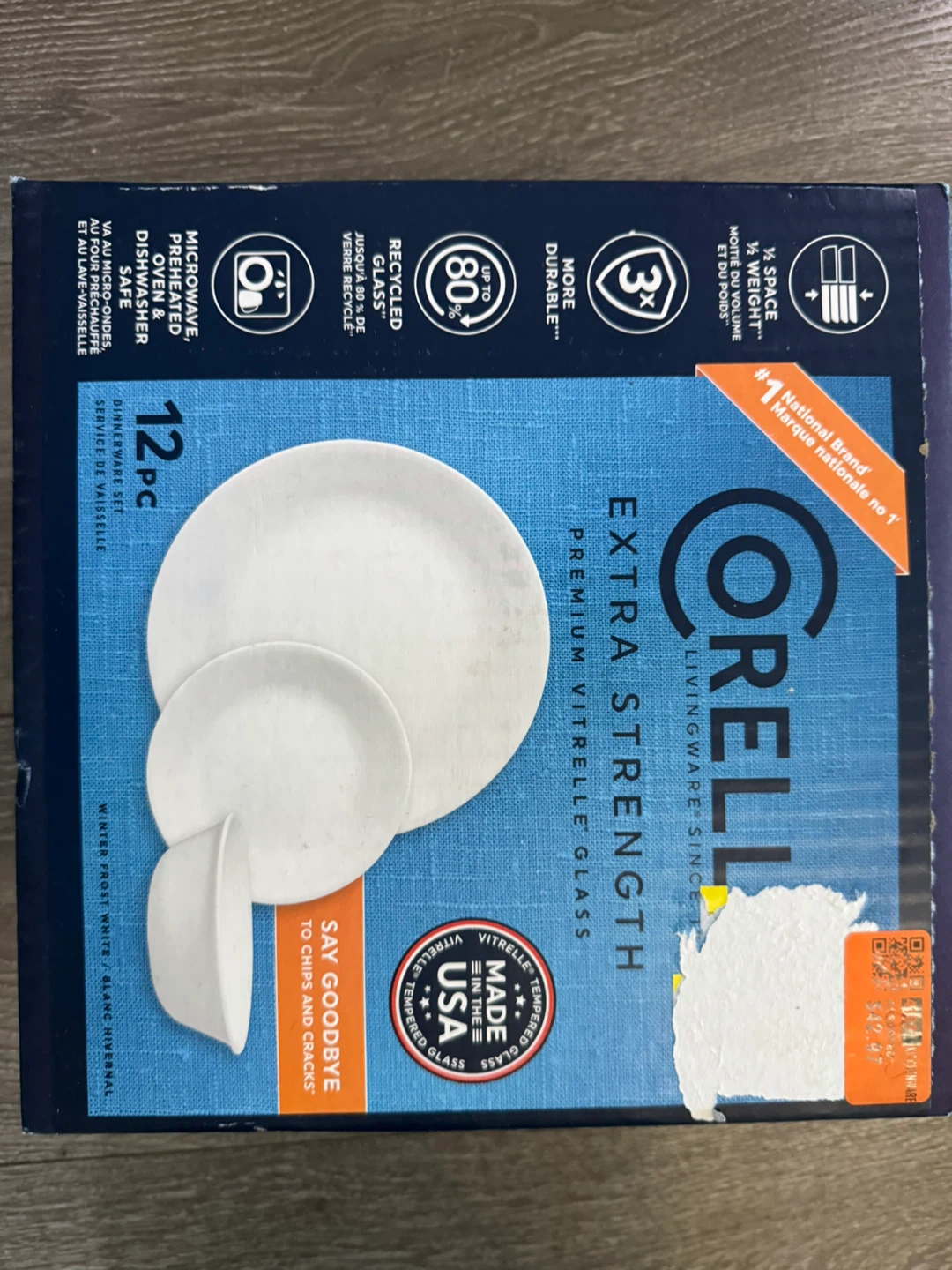 Corelle 12-Piece Dinnerware Set