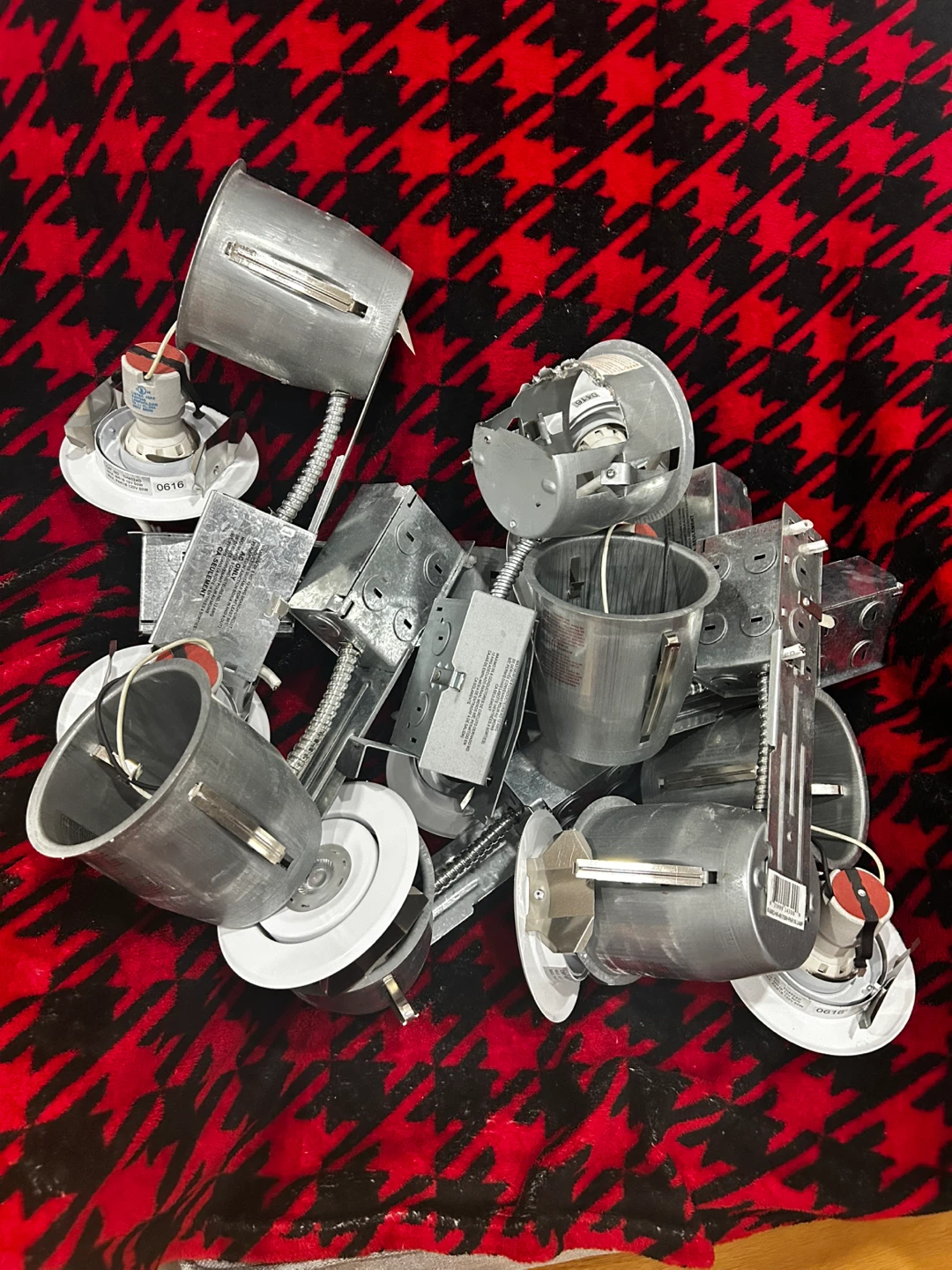Lot of 6 Recessed LED Downlights