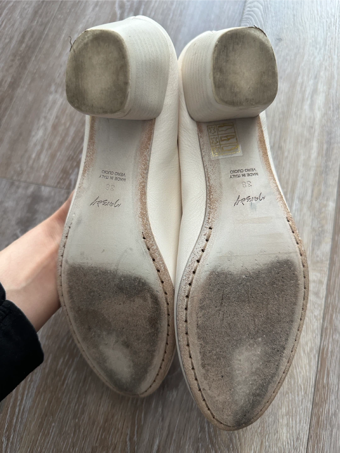 Marsell White Leather pumps Size 38 - photo 3