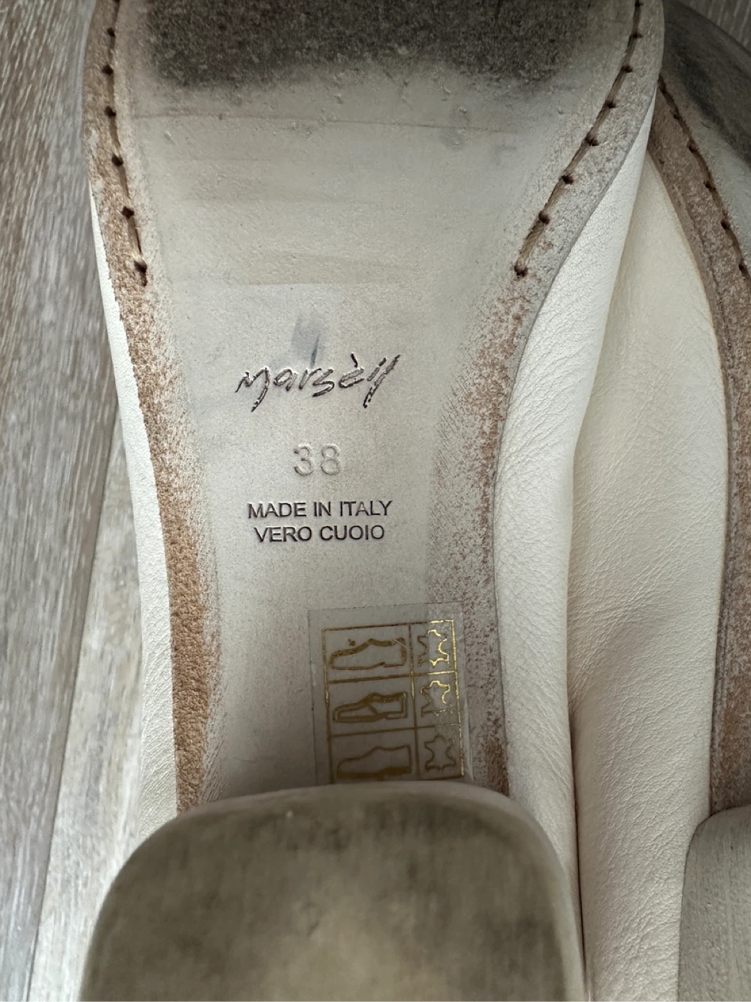 Marsell White Leather pumps Size 38 - photo 4