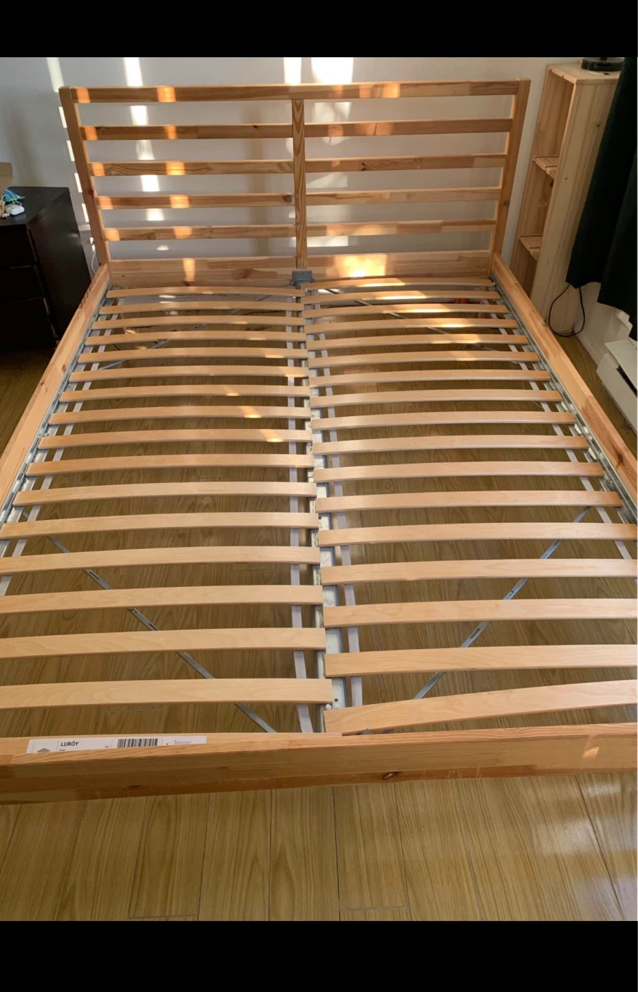 Queen size bed frame