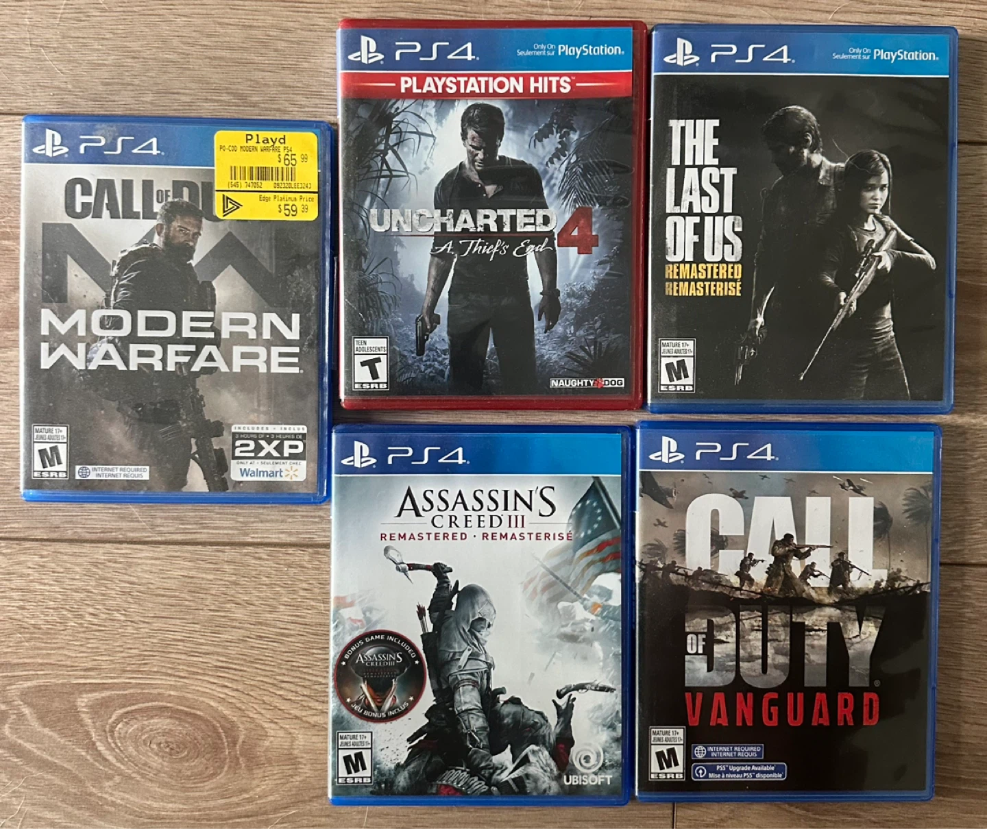 PlayStation 4 Console with 5 Games - photo 2
