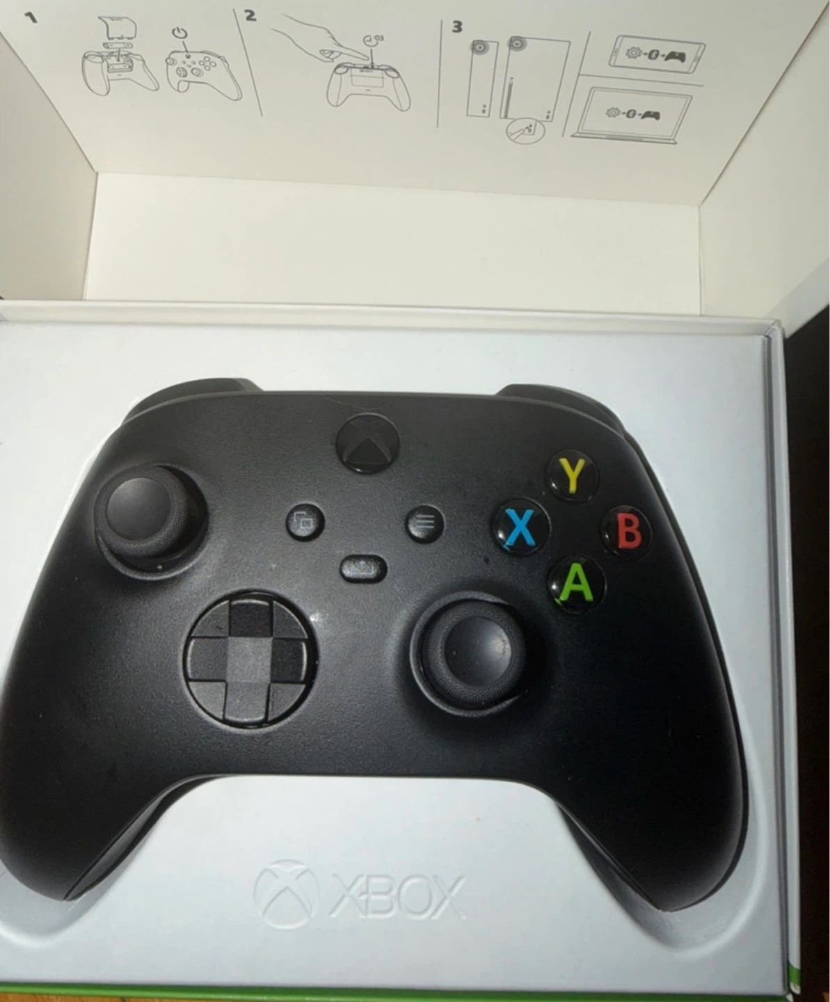 Xbox Core Controllers - Carbon Black & Electric Volt